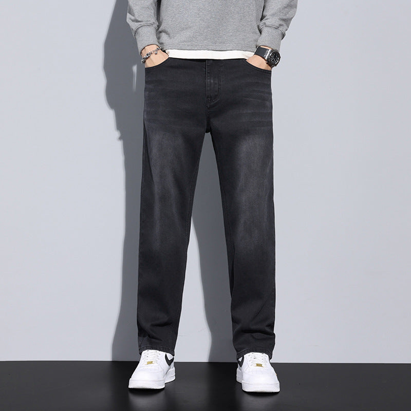 Versatile Trendy Thick Mens Trousers