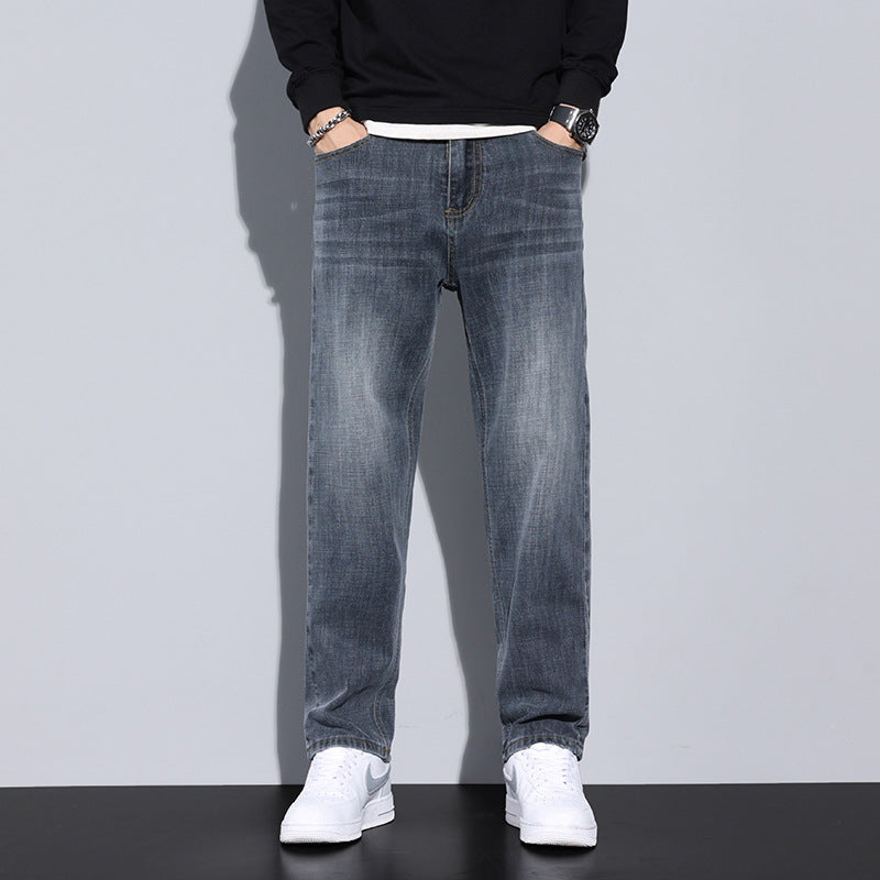 Versatile Trendy Thick Mens Trousers