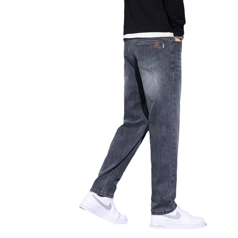 Versatile Trendy Thick Mens Trousers